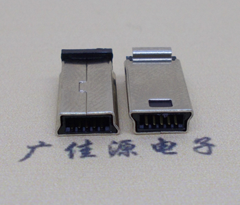 龙门USB2.0迷你接口 MINI夹板10p充电测试公头