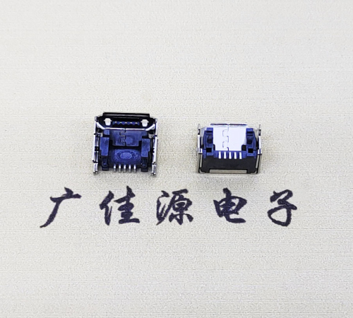 龙门MICRO USB5pin加高母座 垫高1.55/2.5/3.04/4.45尺寸接口