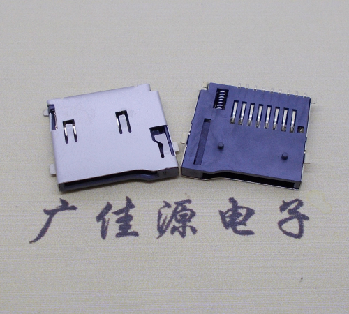 龙门TF PUSH 外焊(全金)8pin带弹卡座